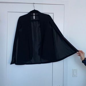 Cape blazer